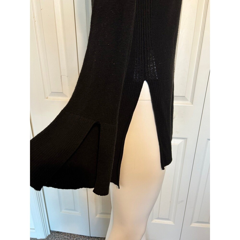 Free People Black V-Neck Sweater - Picture 3 of 10